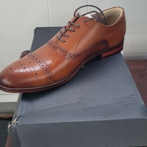 Banana Republic Brown Leather Derby Shoes